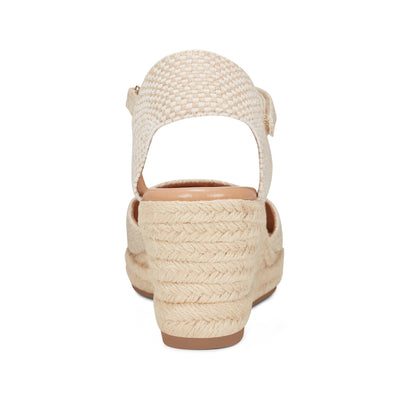 Easy Spirit Makaylie Wedge Heels - Natural Linen