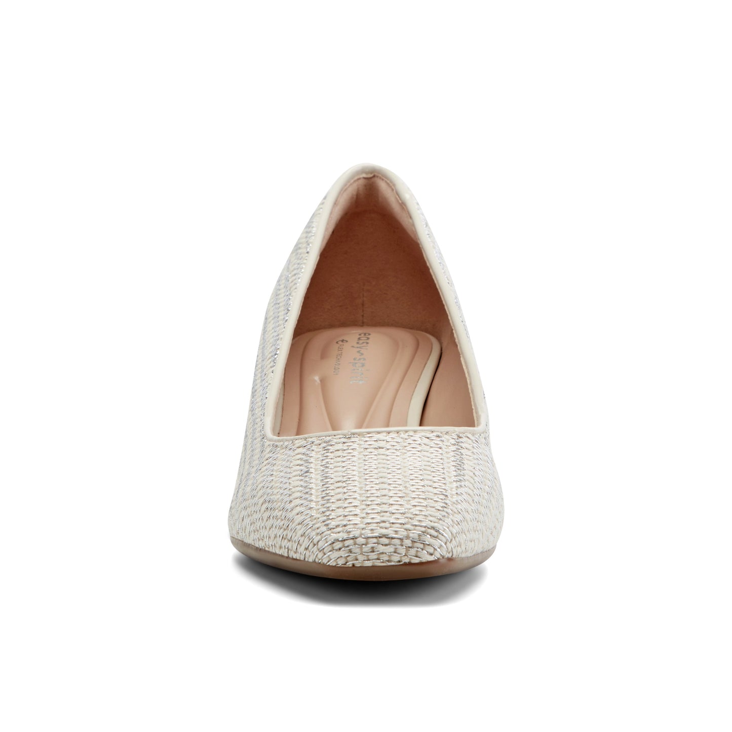 Easy Spirit Marelyn Block Heel Dress Pumps - Ivory