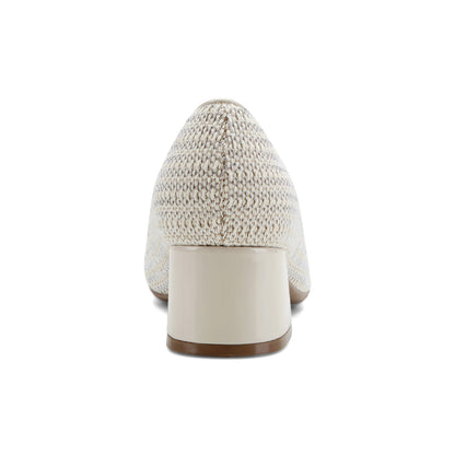 Easy Spirit Marelyn Block Heel Dress Pumps - Ivory