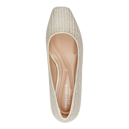 Easy Spirit Marelyn Block Heel Dress Pumps - Ivory