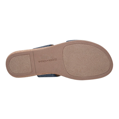 Easy Spirit Lana Flat Sandals - Navy