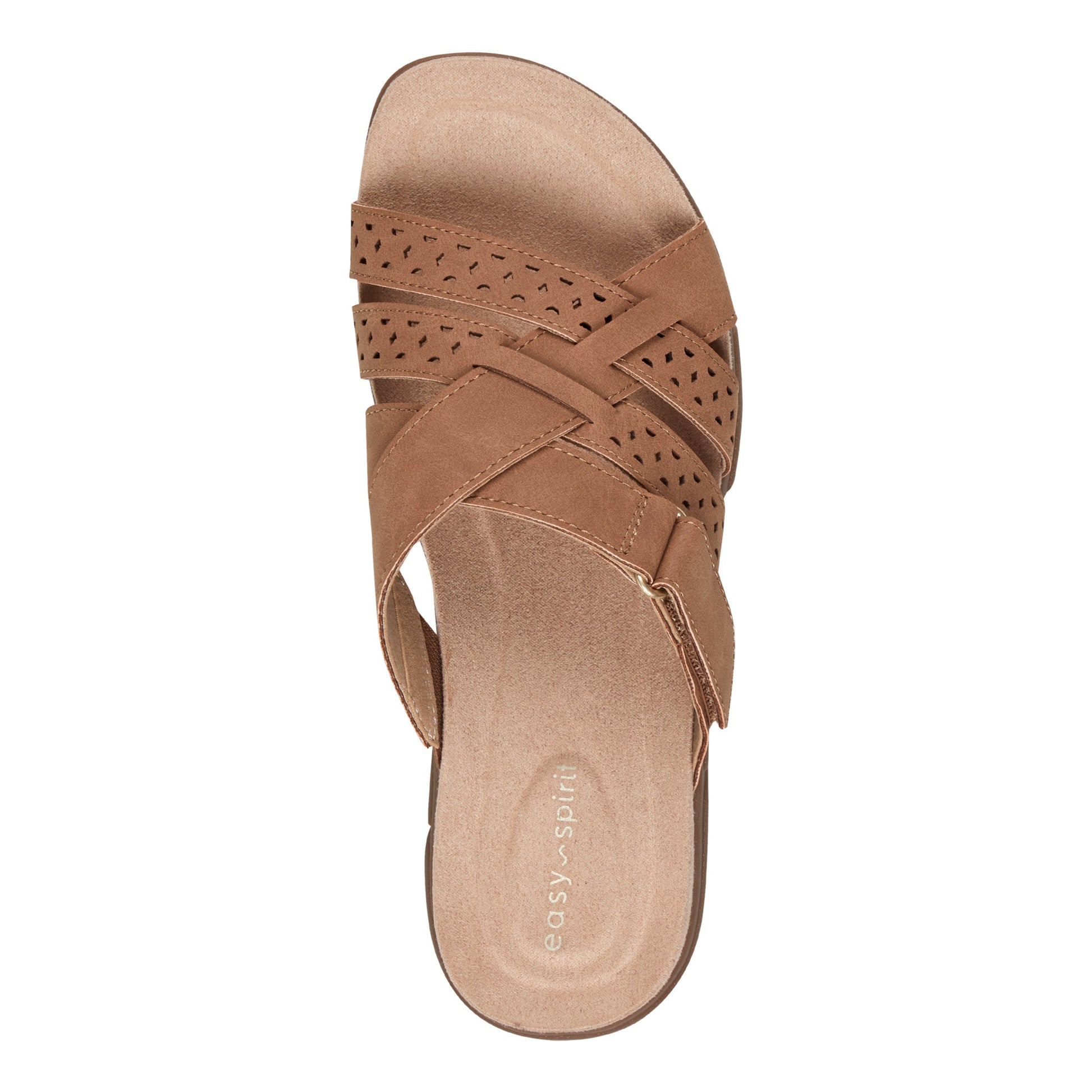 Easy Spirit Melinna Slip On Sandals - Brown