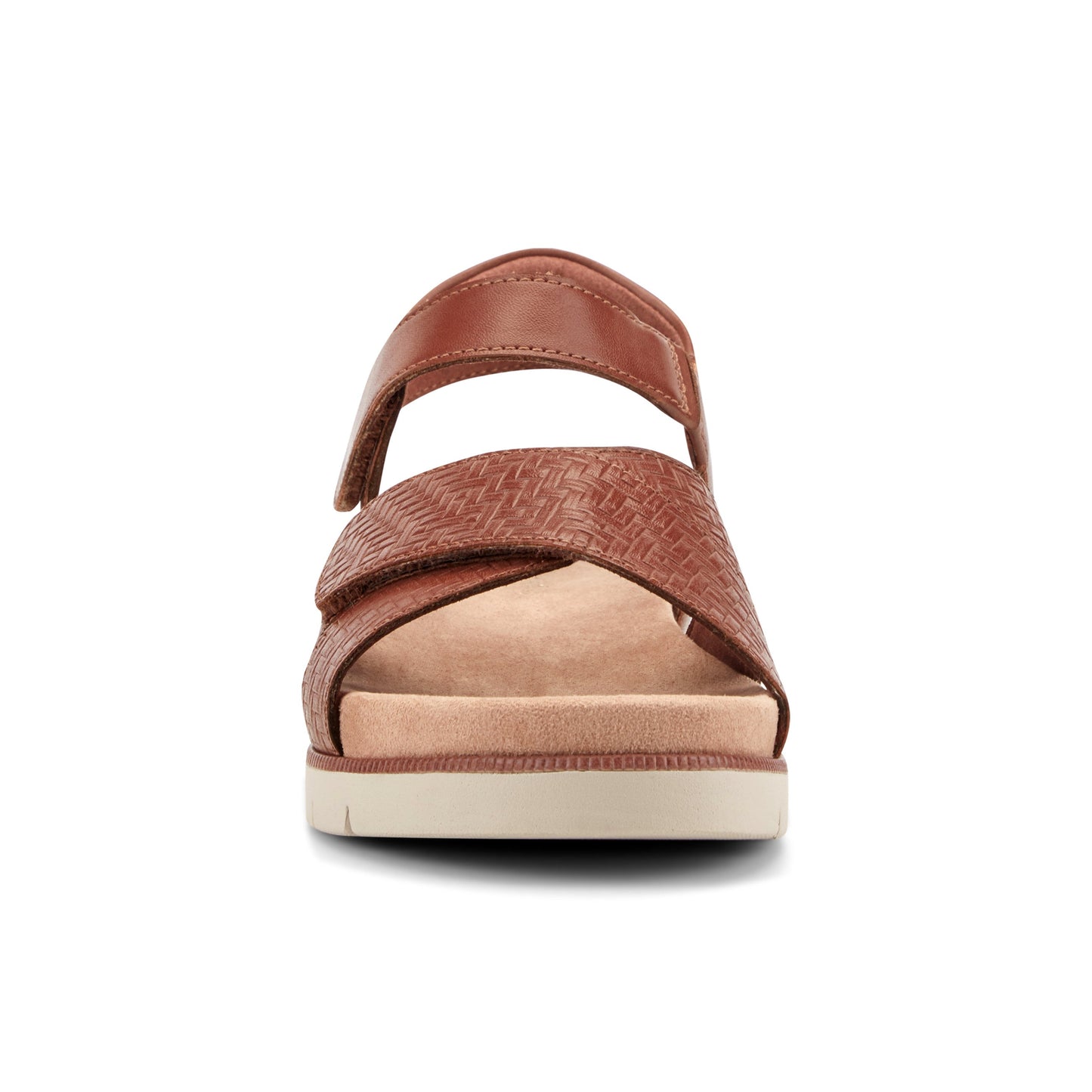 Easy Spirit Halley Strappy Sandals - Medium Brown