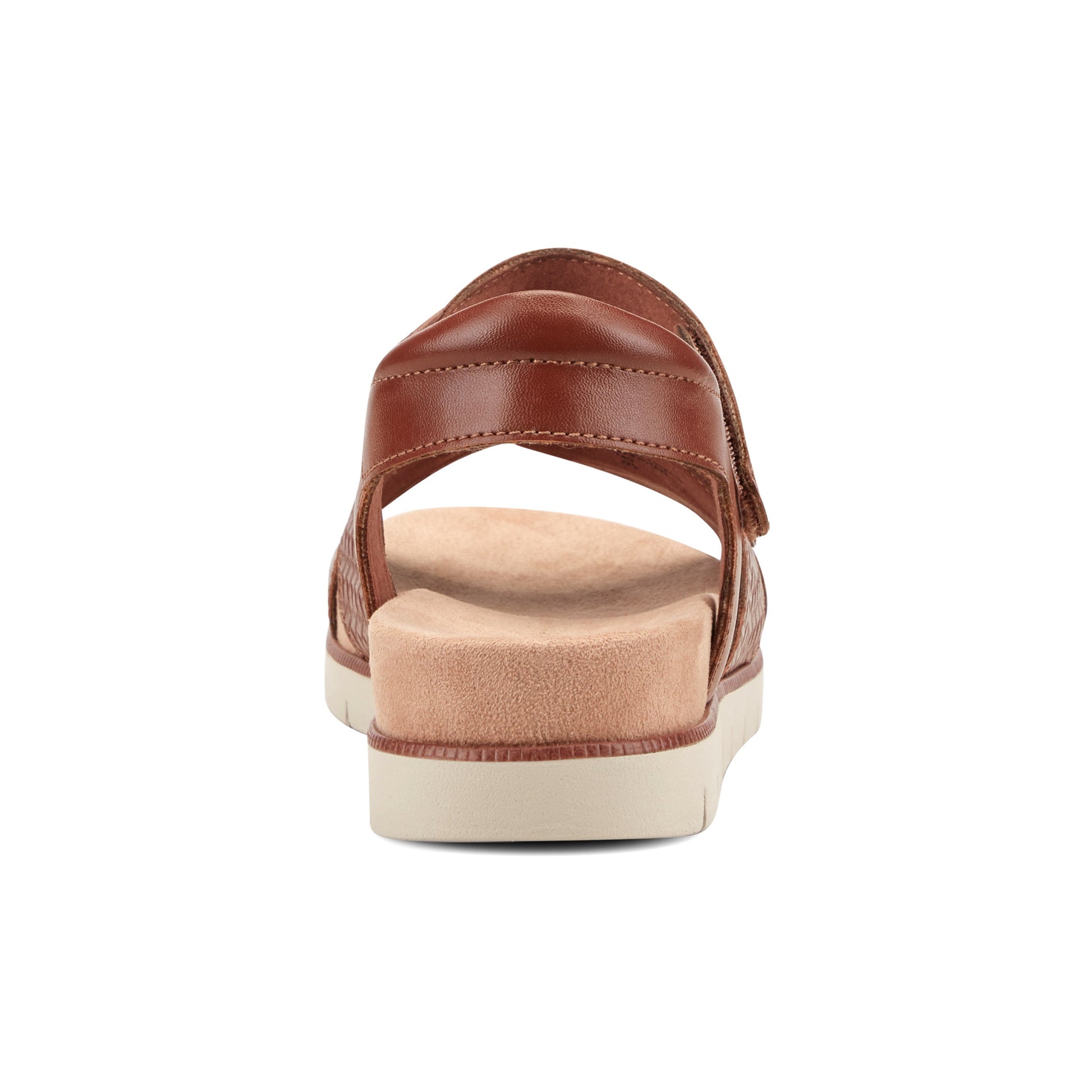 Easy Spirit Halley Strappy Sandals - Medium Brown