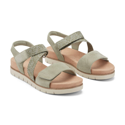 Easy Spirit Hillary Casual Sandals - Medium Green
