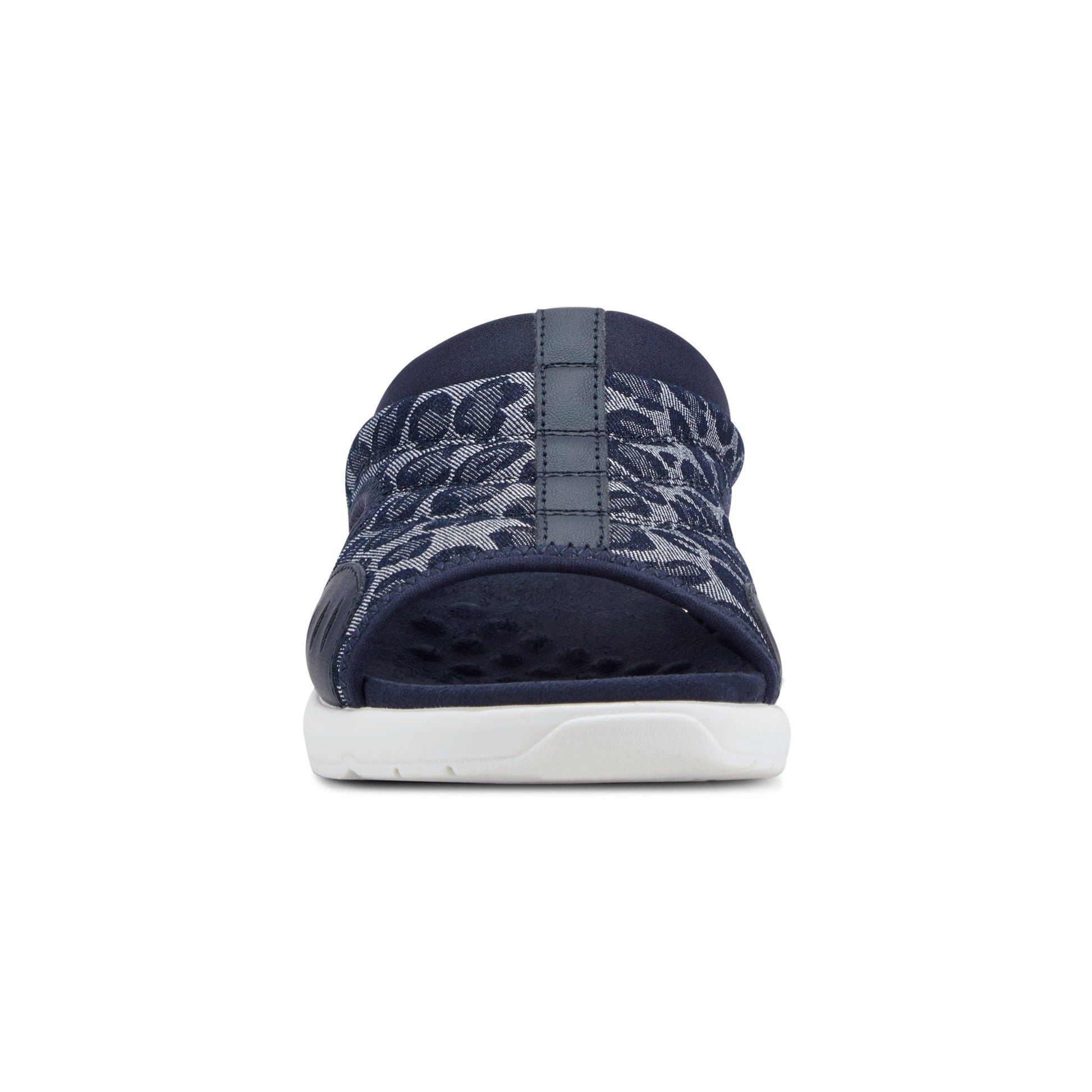 Easy Spirit Traciee Slip On Sandals - Dark Blue Cheetah