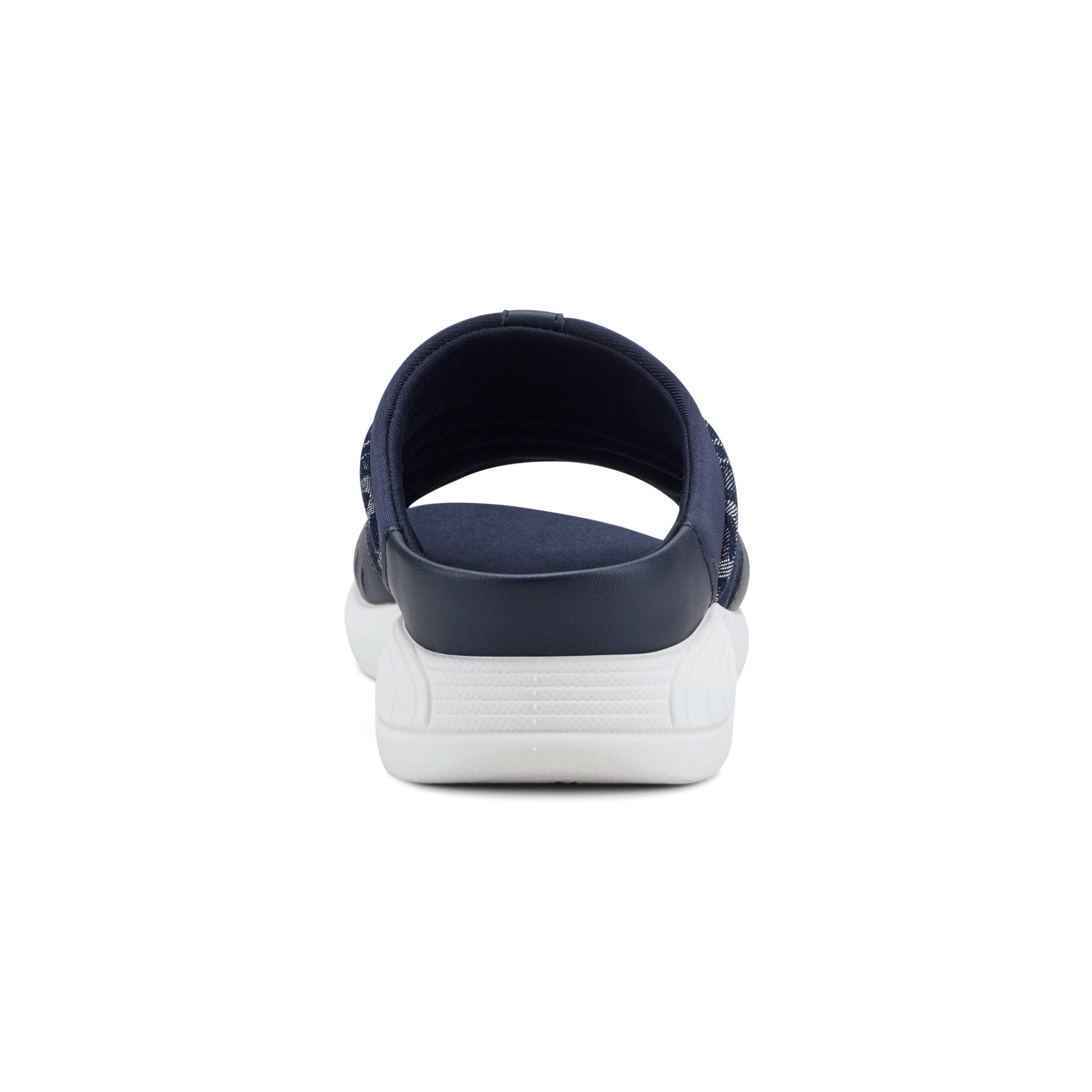 Easy Spirit Traciee Slip On Sandals - Dark Blue Cheetah