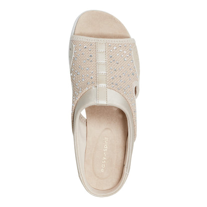 Easy Spirit Traciee Slip On Sandals - Natural Stone