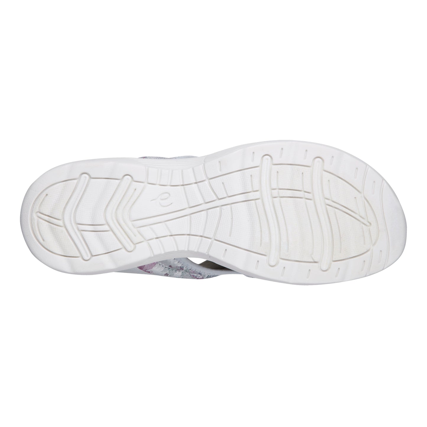 Easy Spirit Traciee Slip On Sandals - Grey/Light Green Floral