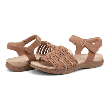 Easy Spirit Mandie Sandals - Medium Brown
