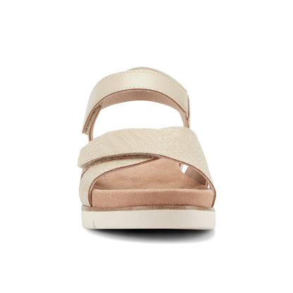 Easy Spirit Halley Strappy Sandals - Light Natural