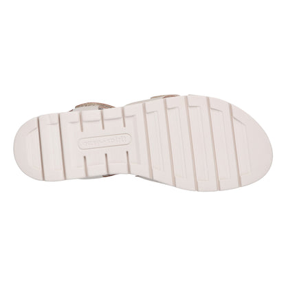 Easy Spirit Halley Strappy Sandals - Light Natural