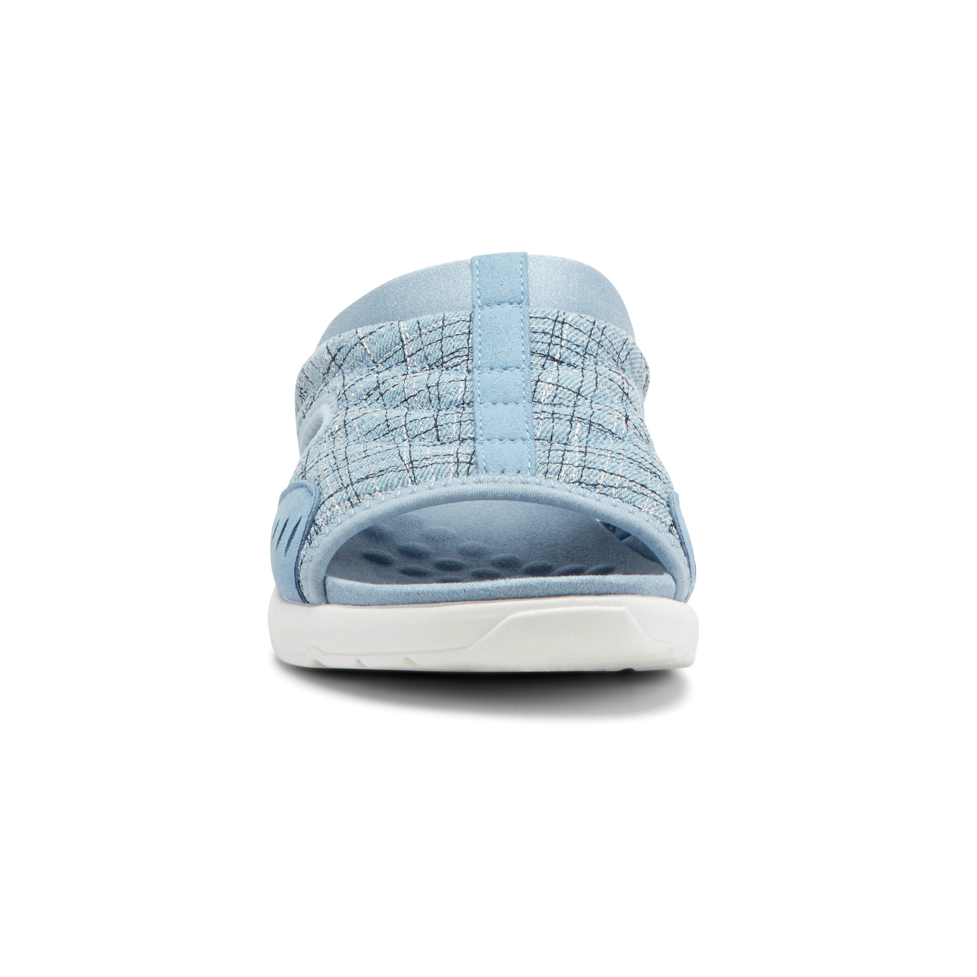 Easy Spirit Traciee Slip On Sandals - Light Blue Multi