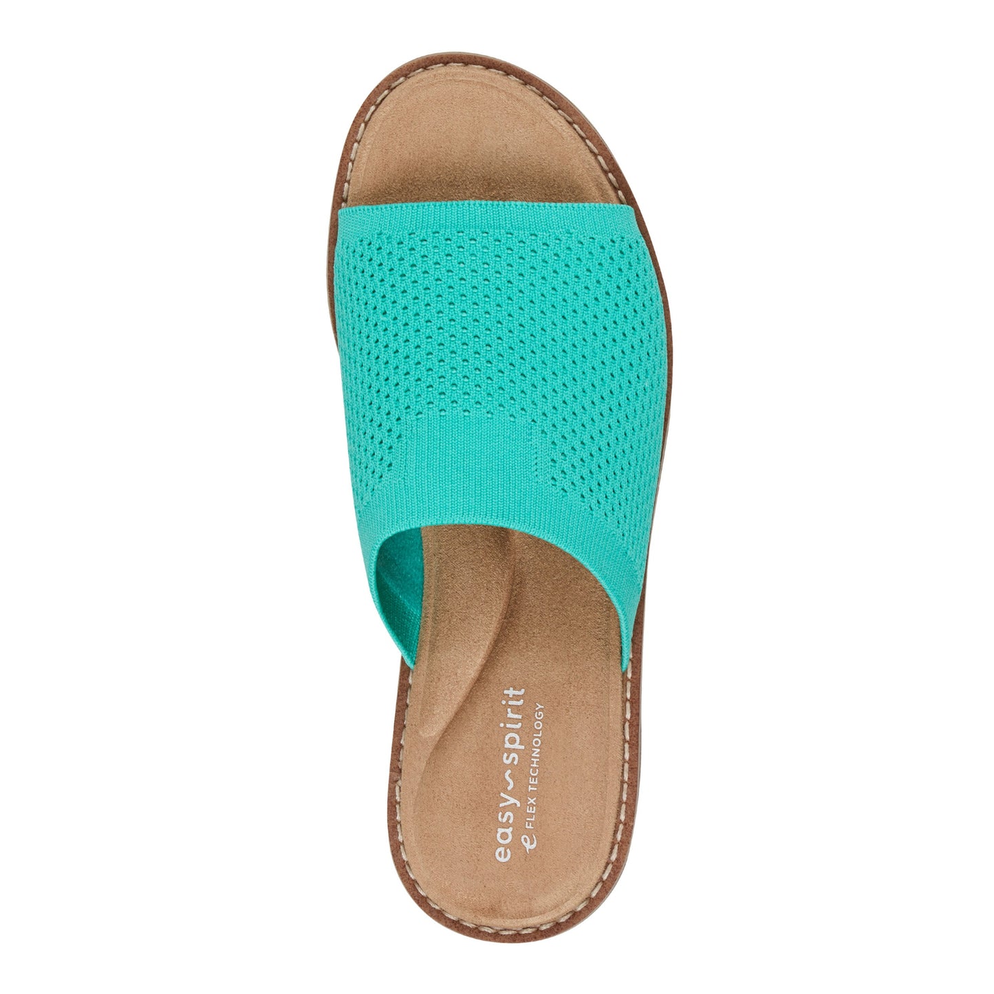 Easy Spirit Julisa Flat Sandals - Teal
