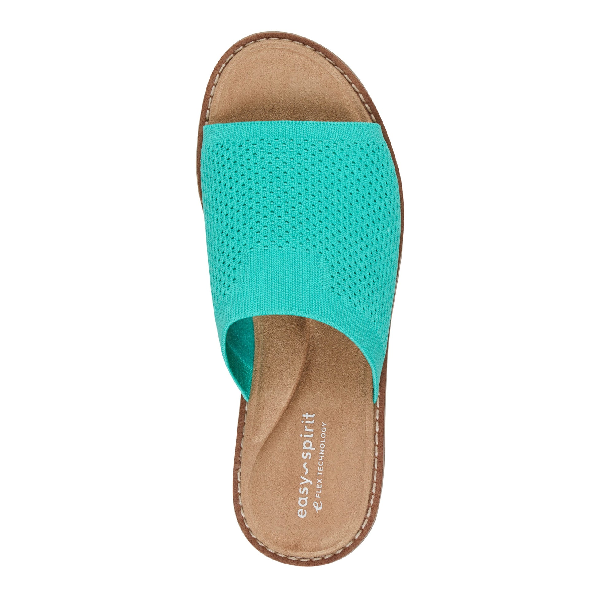 Easy Spirit Julisa Flat Sandals - Teal