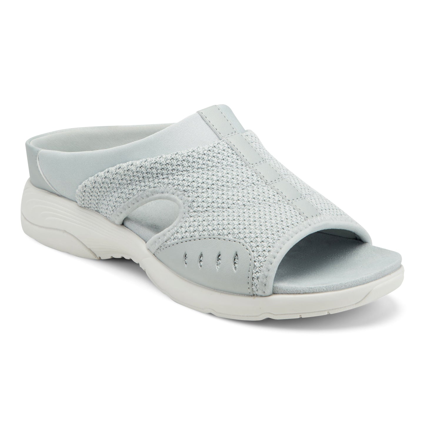 Easy Spirit Traciee Slip On Sandals - Light Blue