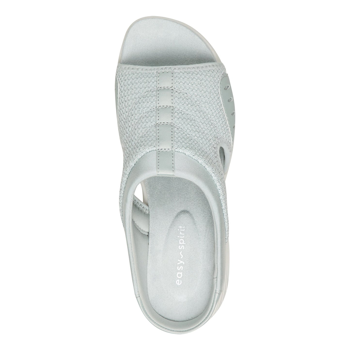 Easy Spirit Traciee Slip On Sandals - Light Blue