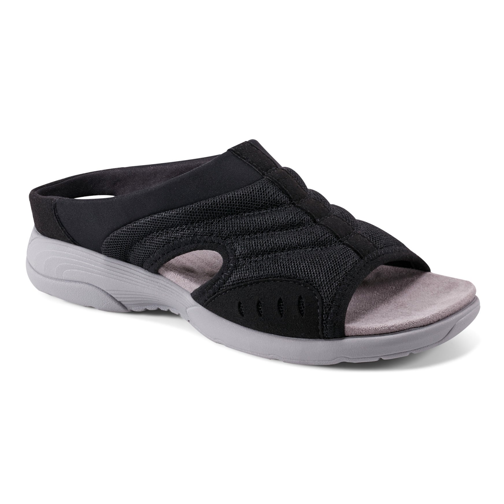 Easy Spirit Traciee Slip On Sandals - Black