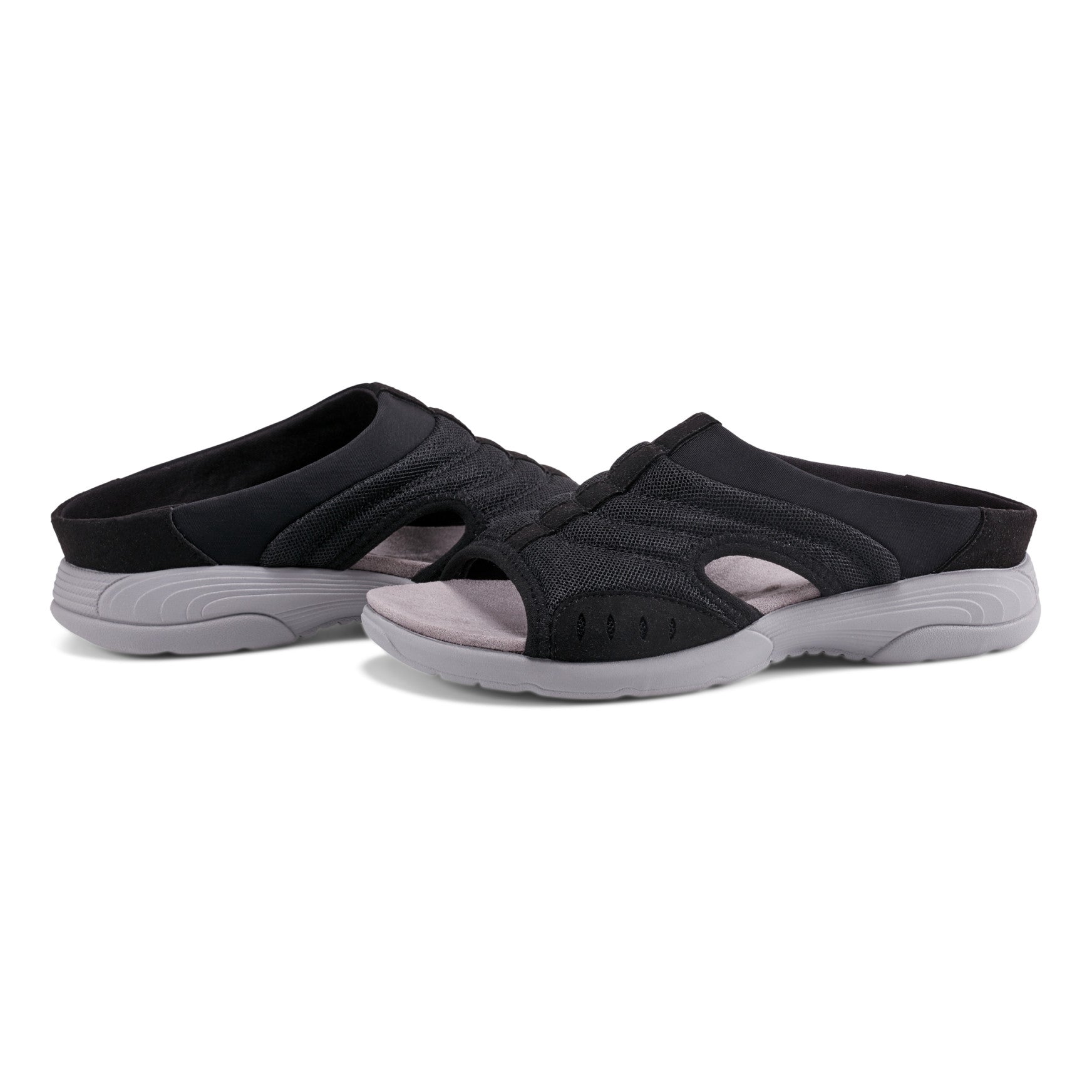 Easy Spirit Traciee Slip On Sandals - Black