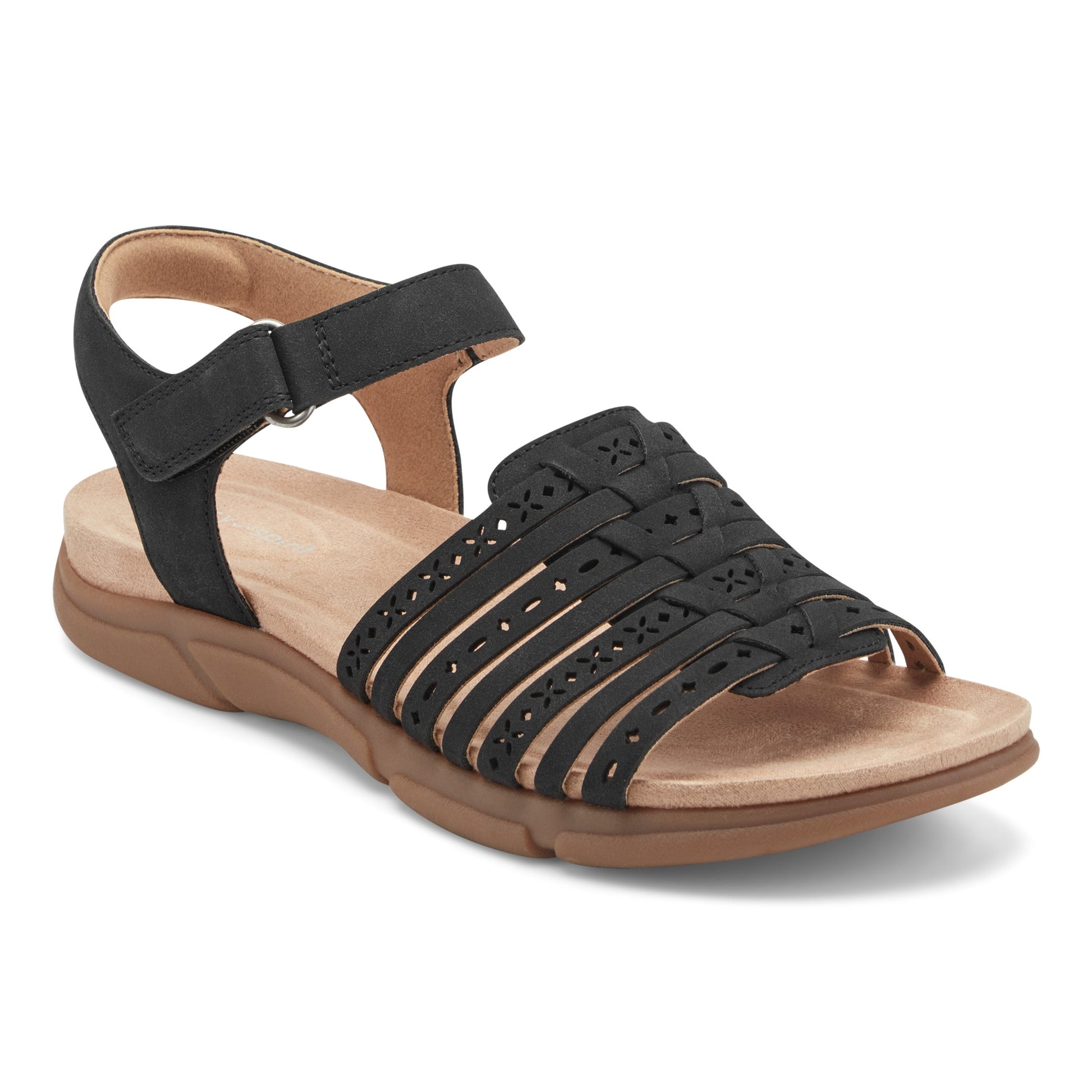 Easy Spirit Mandie Sandals - Black