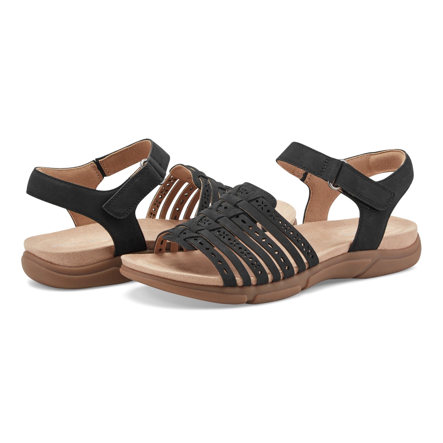 Easy Spirit Mandie Sandals - Black