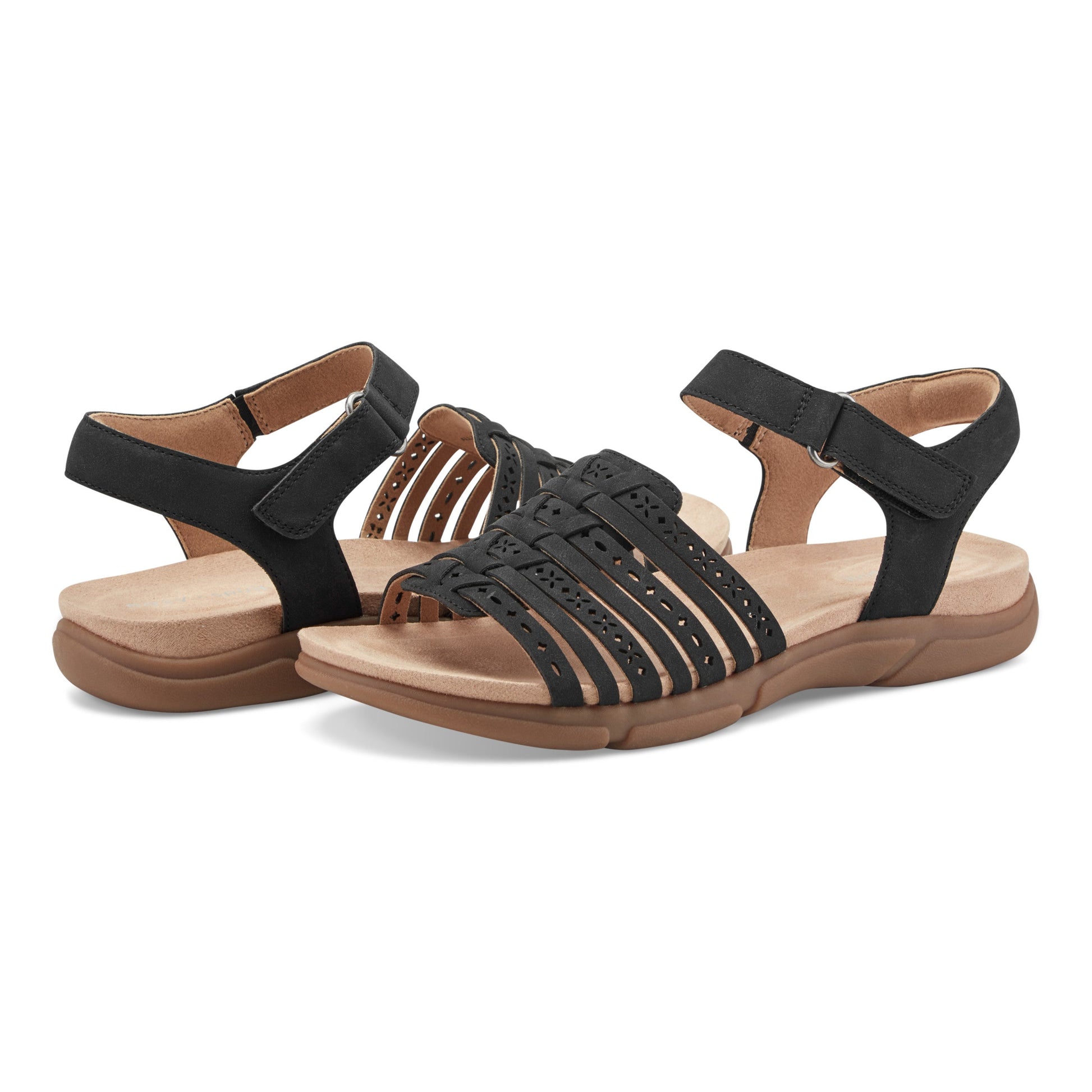 Easy Spirit Mandie Sandals - Black