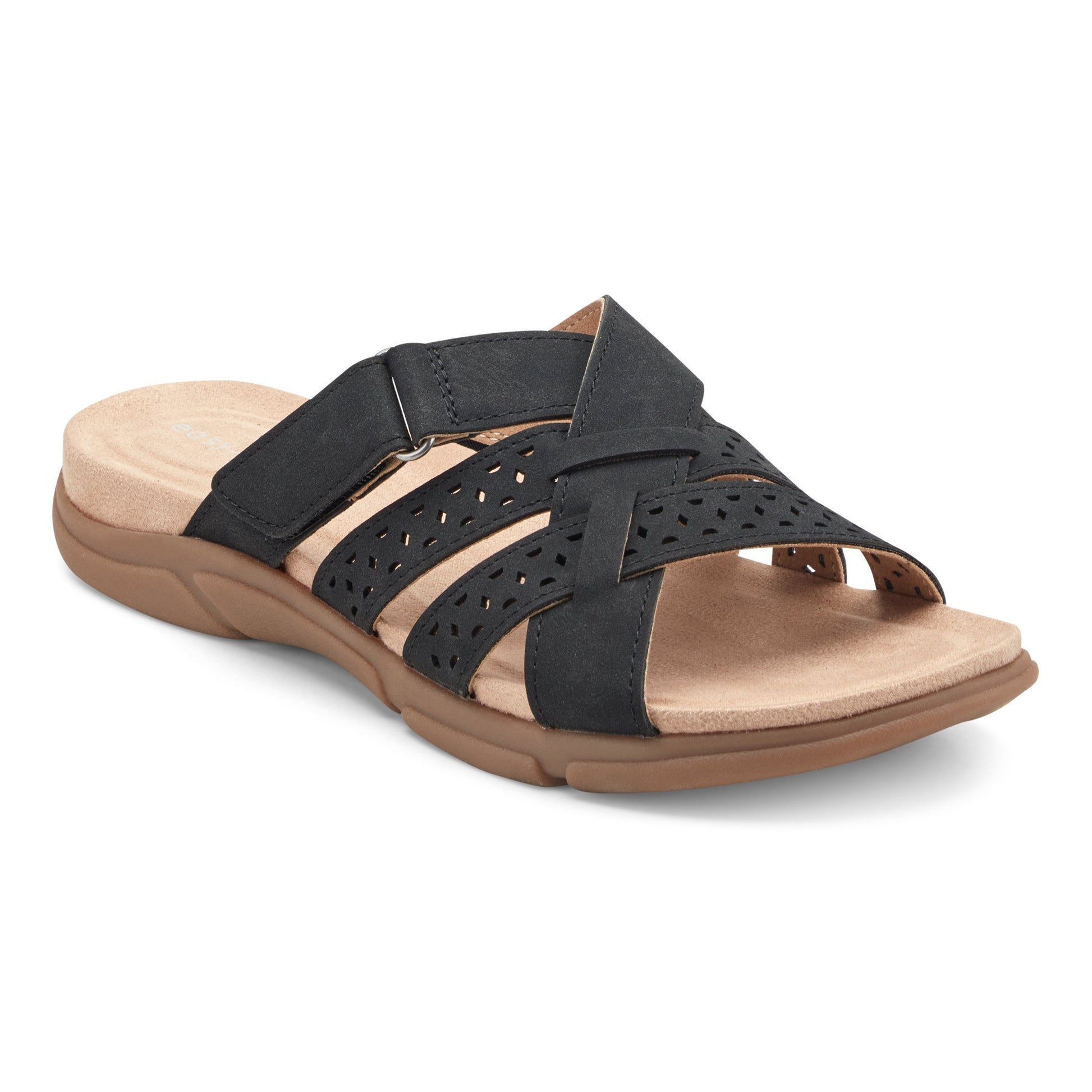 Easy Spirit Melinna Slip On Sandals - Black