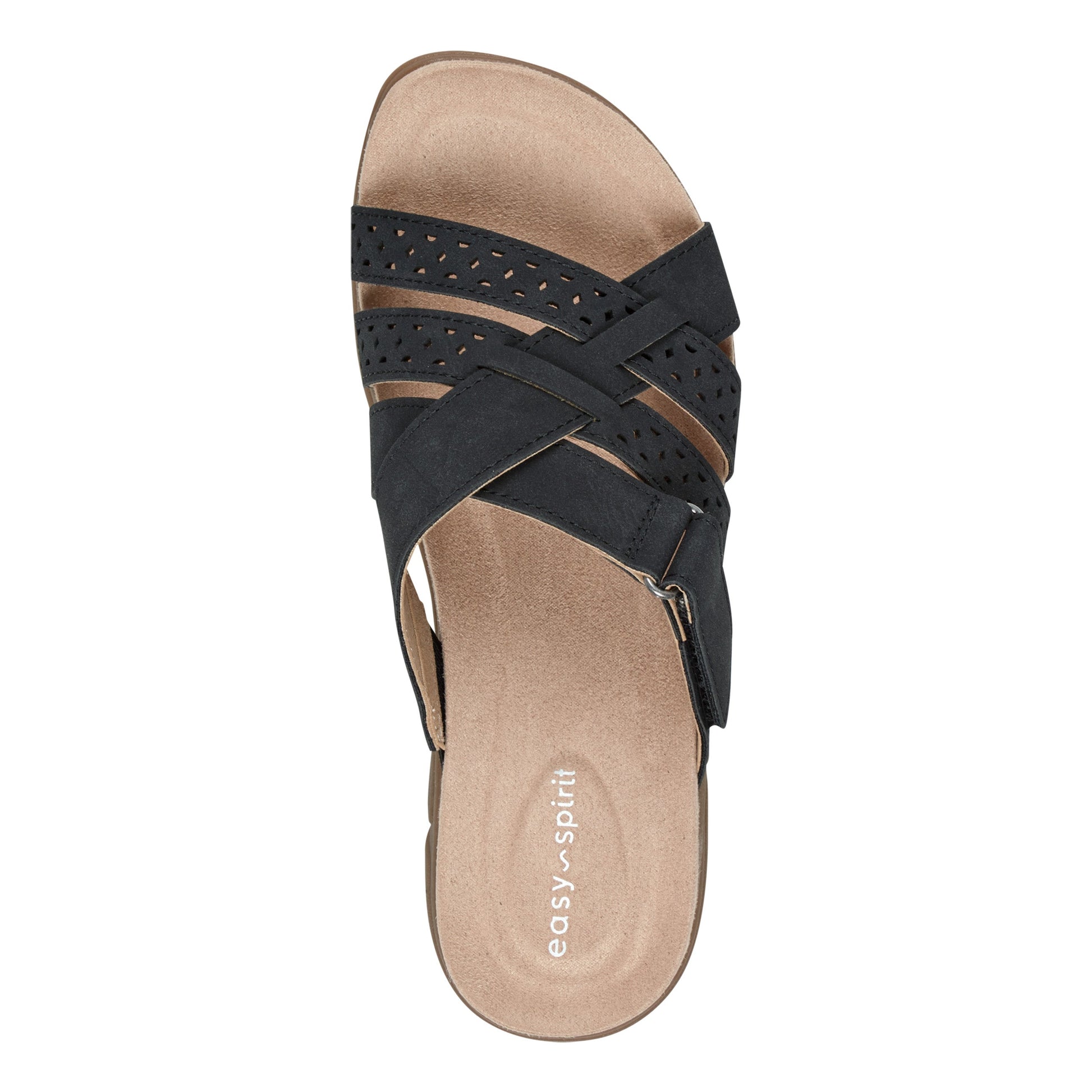 Easy Spirit Melinna Slip On Sandals - Black