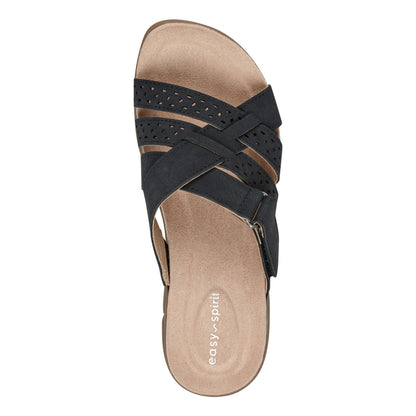 Easy Spirit Melinna Slip On Sandals - Black