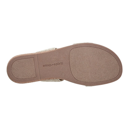 Easy Spirit Lana Flat Sandals - Gold