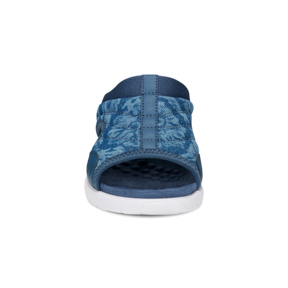 Easy Spirit Traciee Slip On Sandals - Denim Floral