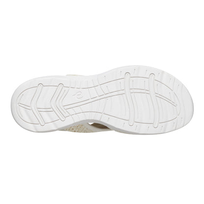 Easy Spirit Traciee Slip On Sandals - Ivory Raffia
