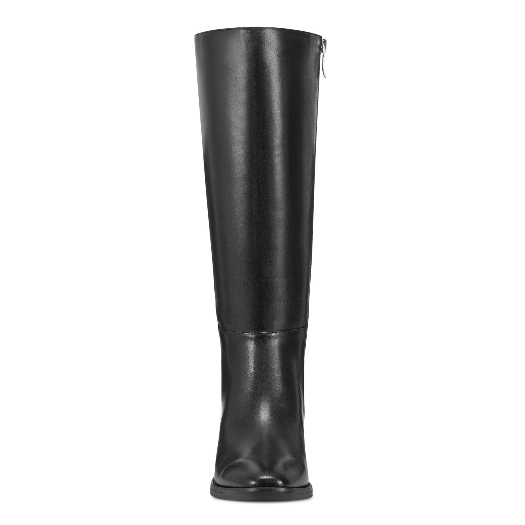 Easy Spirit Loretta Block Heel Casual Boots - Black Leather