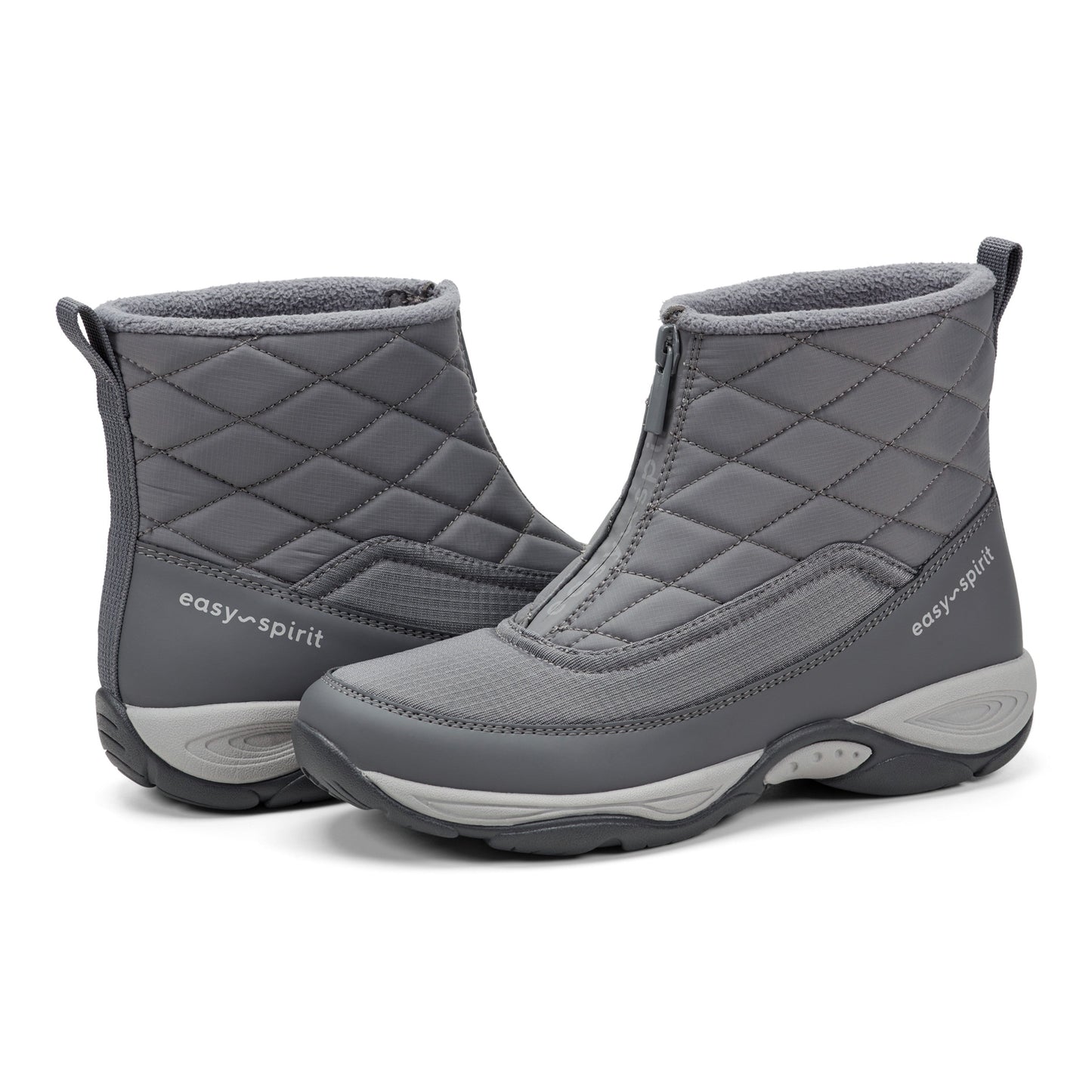 Easy Spirit Eistar Cold Weather Booties - Grey