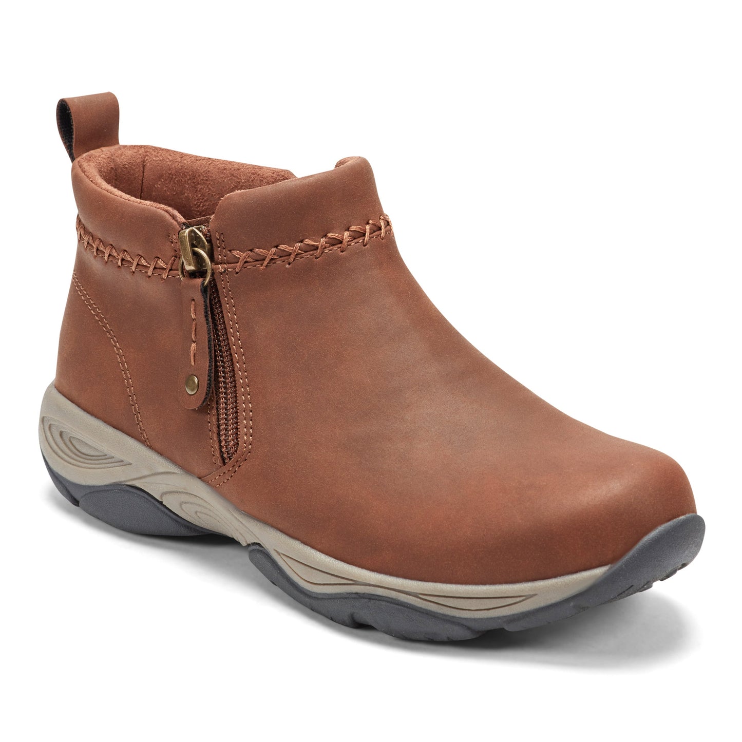Easy Spirit Madra Ankle Booties - Brown