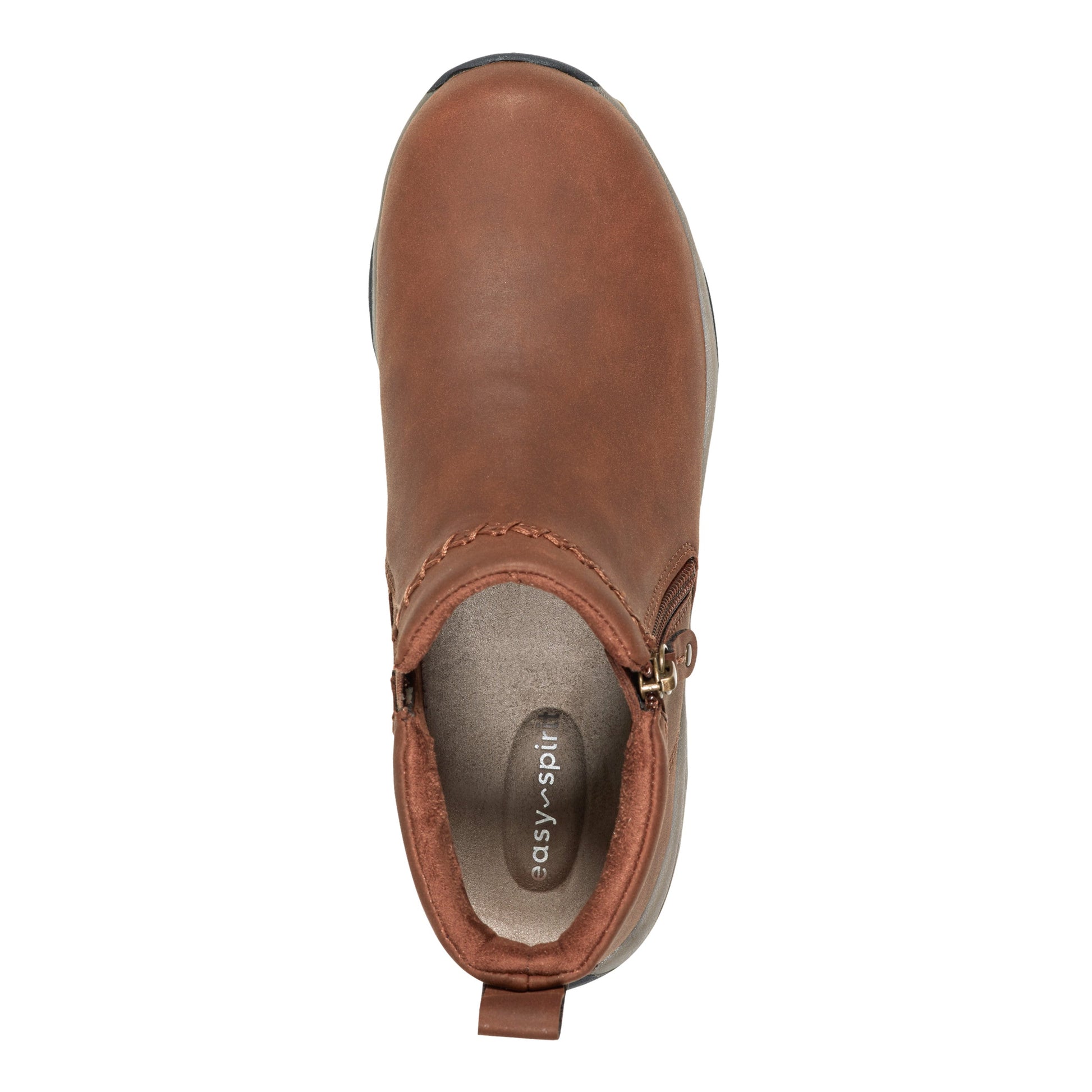 Easy Spirit Madra Ankle Booties - Brown