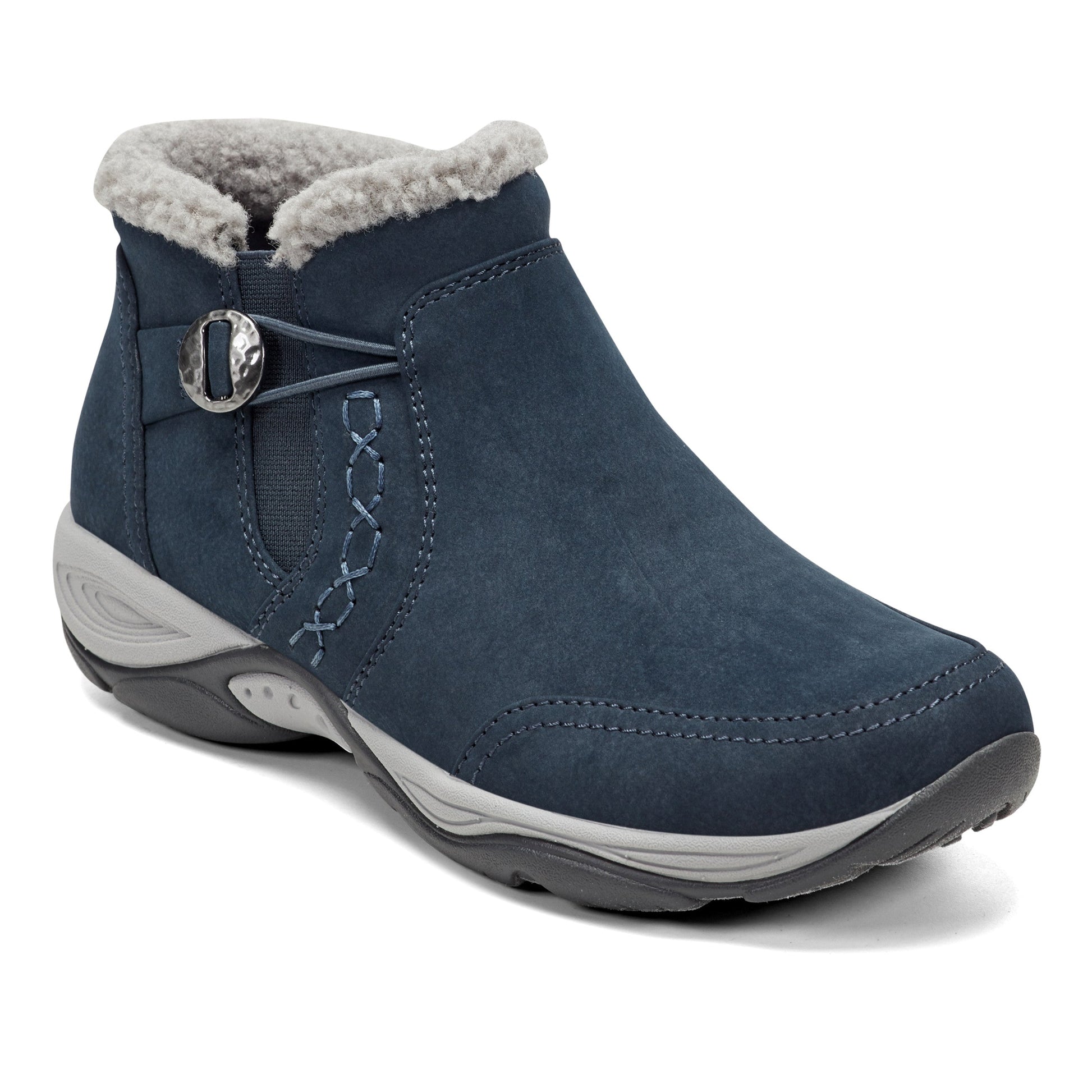 Easy Spirit Erique Cold Weather Booties - Navy