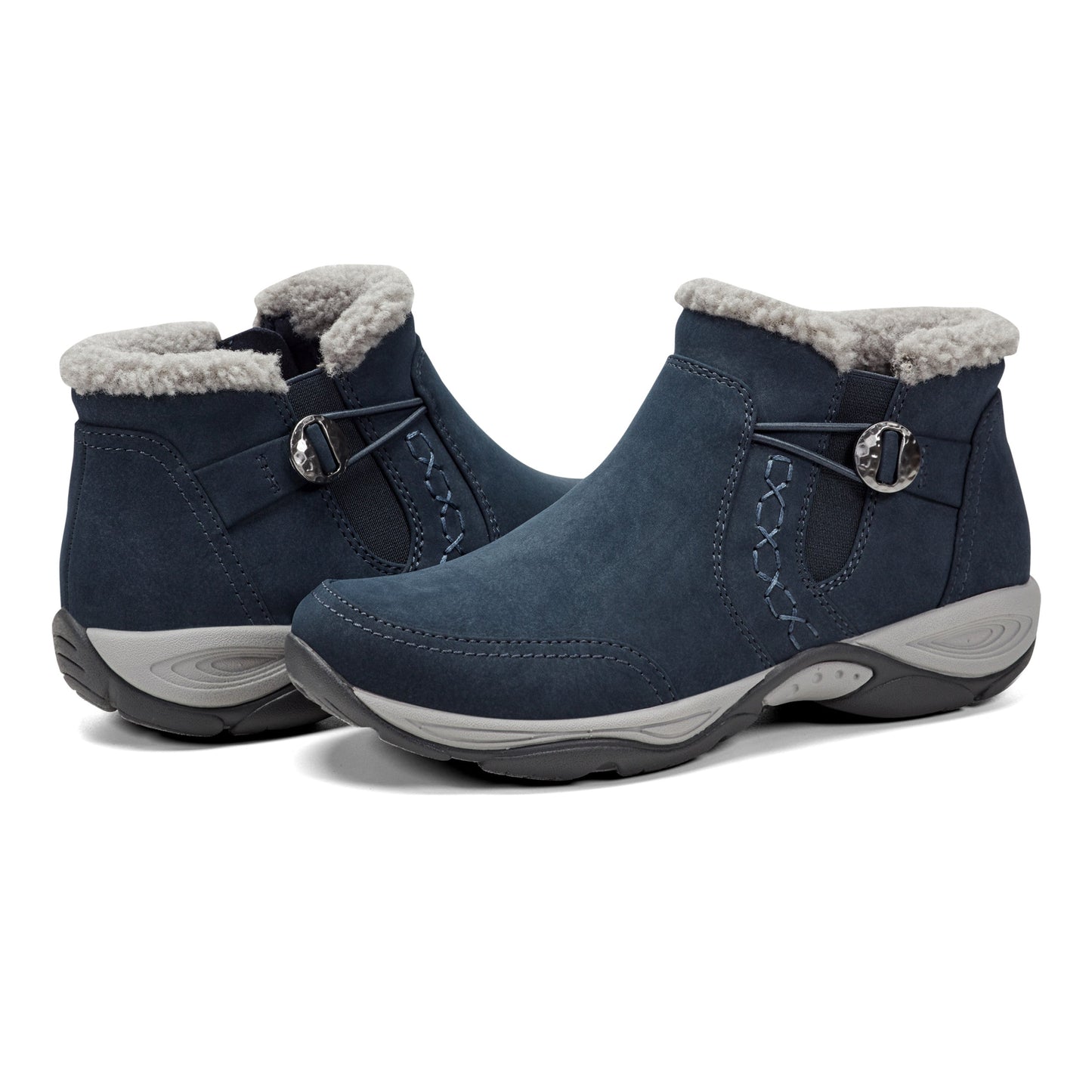 Easy Spirit Erique Cold Weather Booties - Navy