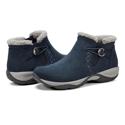 Easy Spirit Erique Cold Weather Booties - Navy