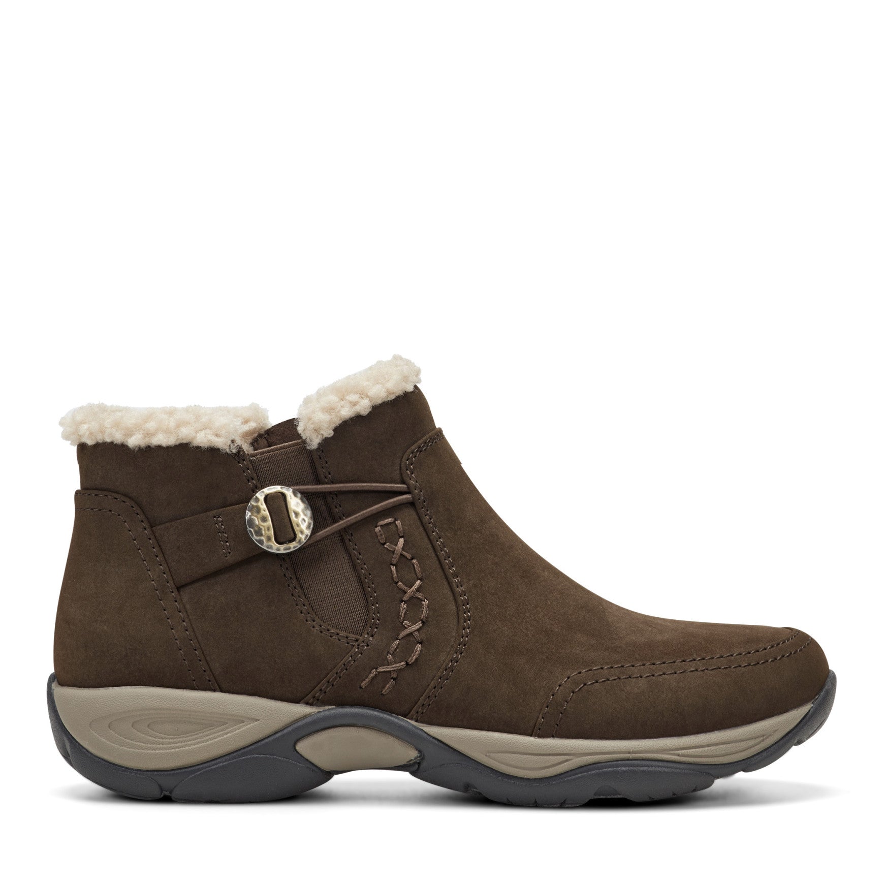 Easy Spirit Erique Cold Weather Booties - Dark Brown