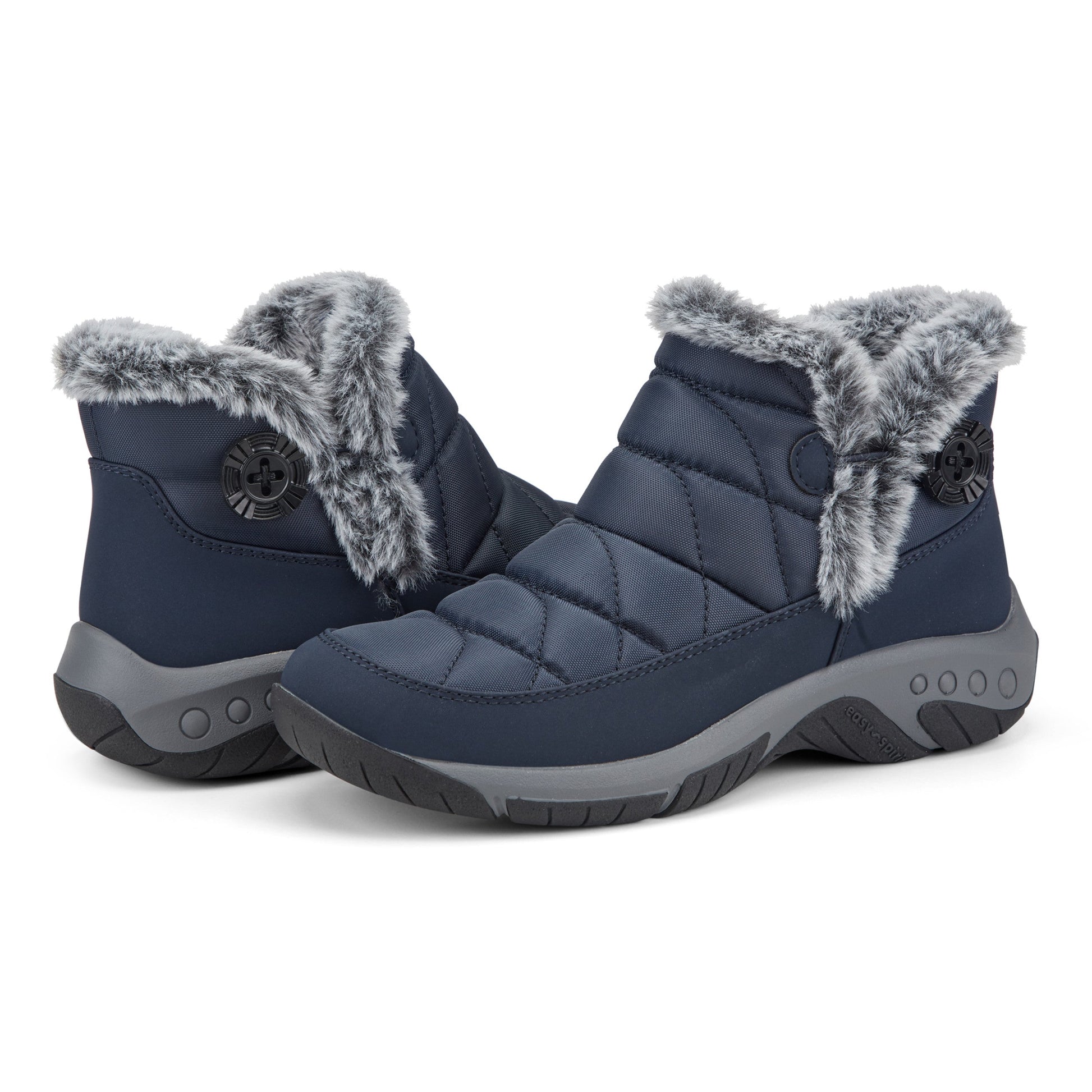 Easy Spirit Wylie Cold Weather Booties - Navy