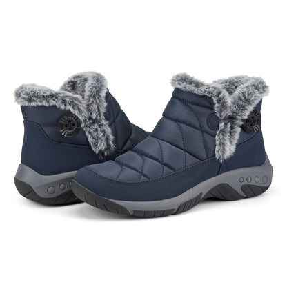 Easy Spirit Wylie Cold Weather Booties - Navy
