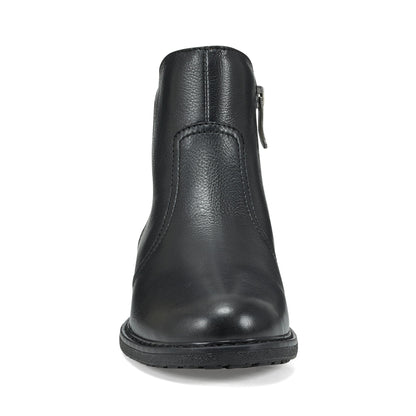 Easy Spirit Juna Casual Booties - Black Leather