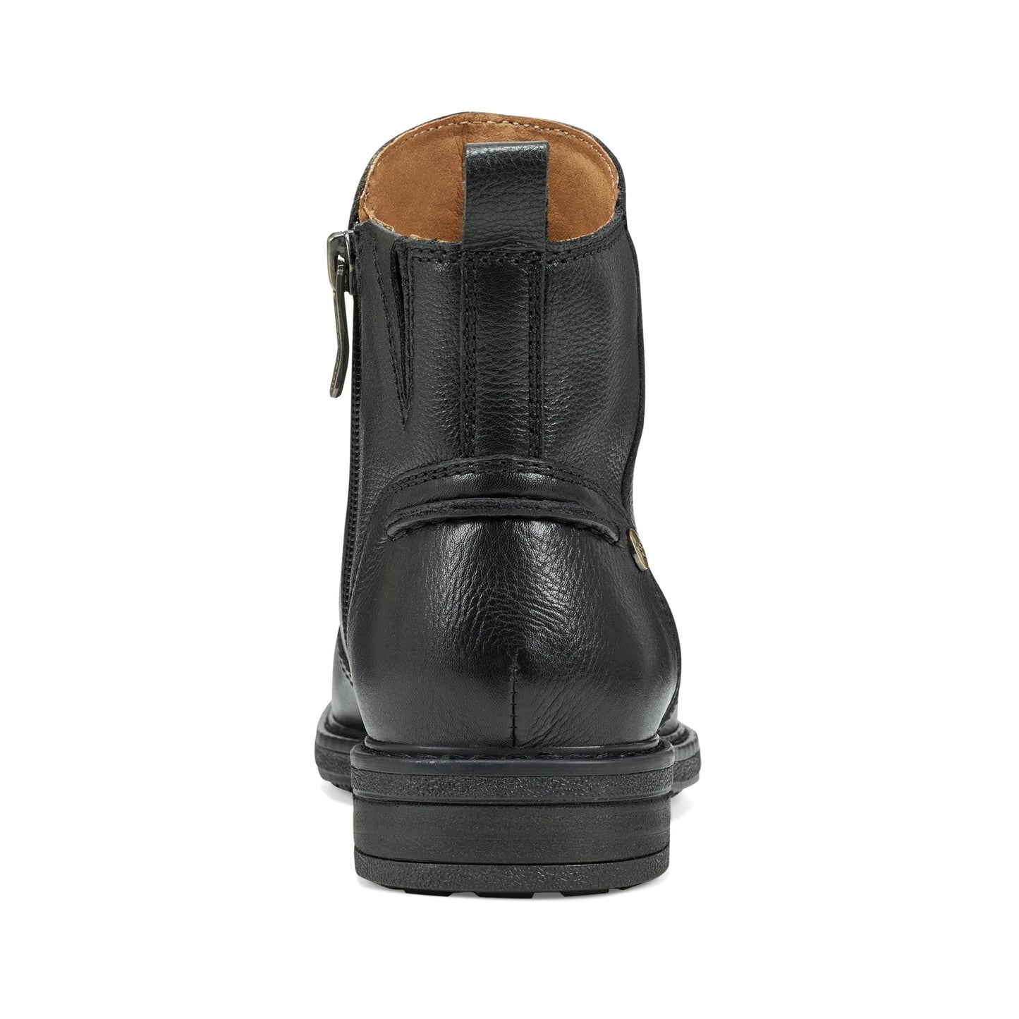 Easy Spirit Juna Casual Booties - Black Leather