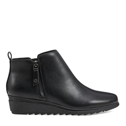 Easy Spirit Yena Casual Wedge Booties - Black