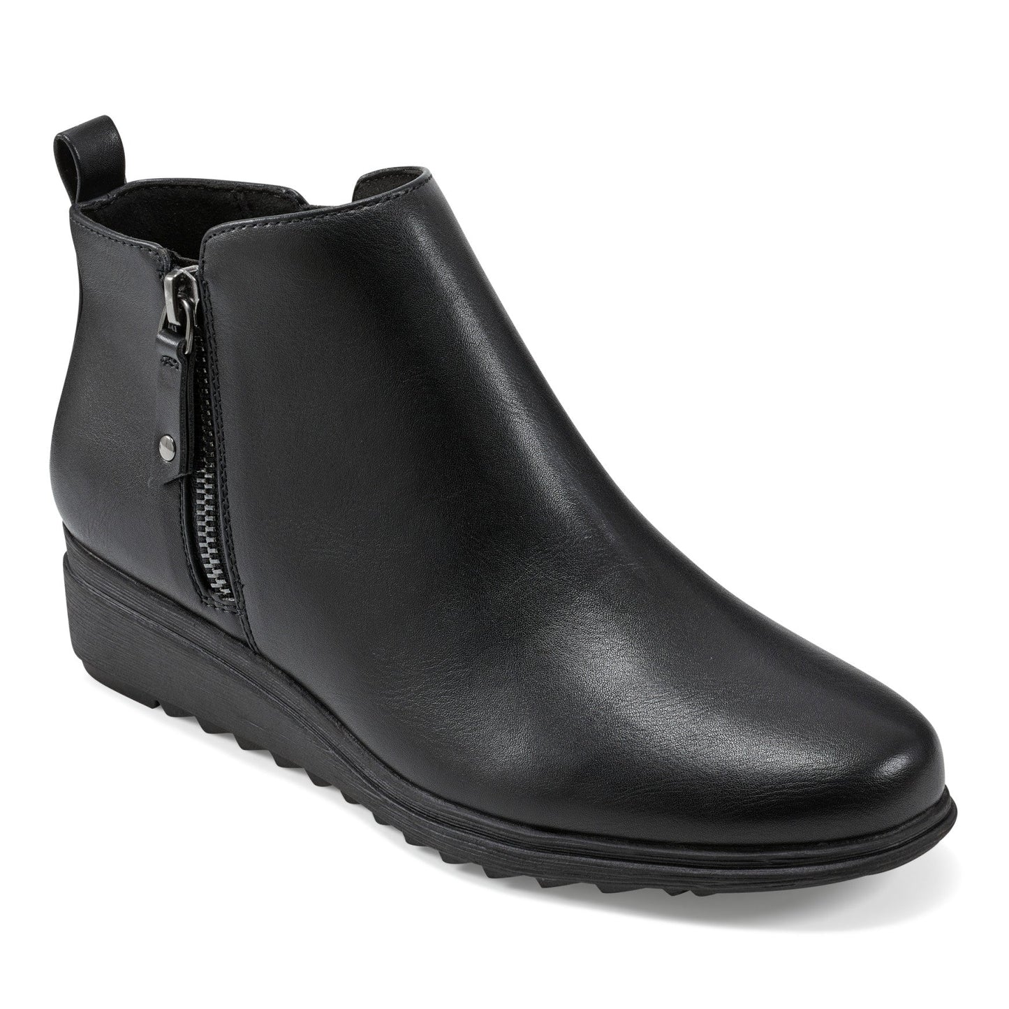 Easy Spirit Yena Casual Wedge Booties - Black