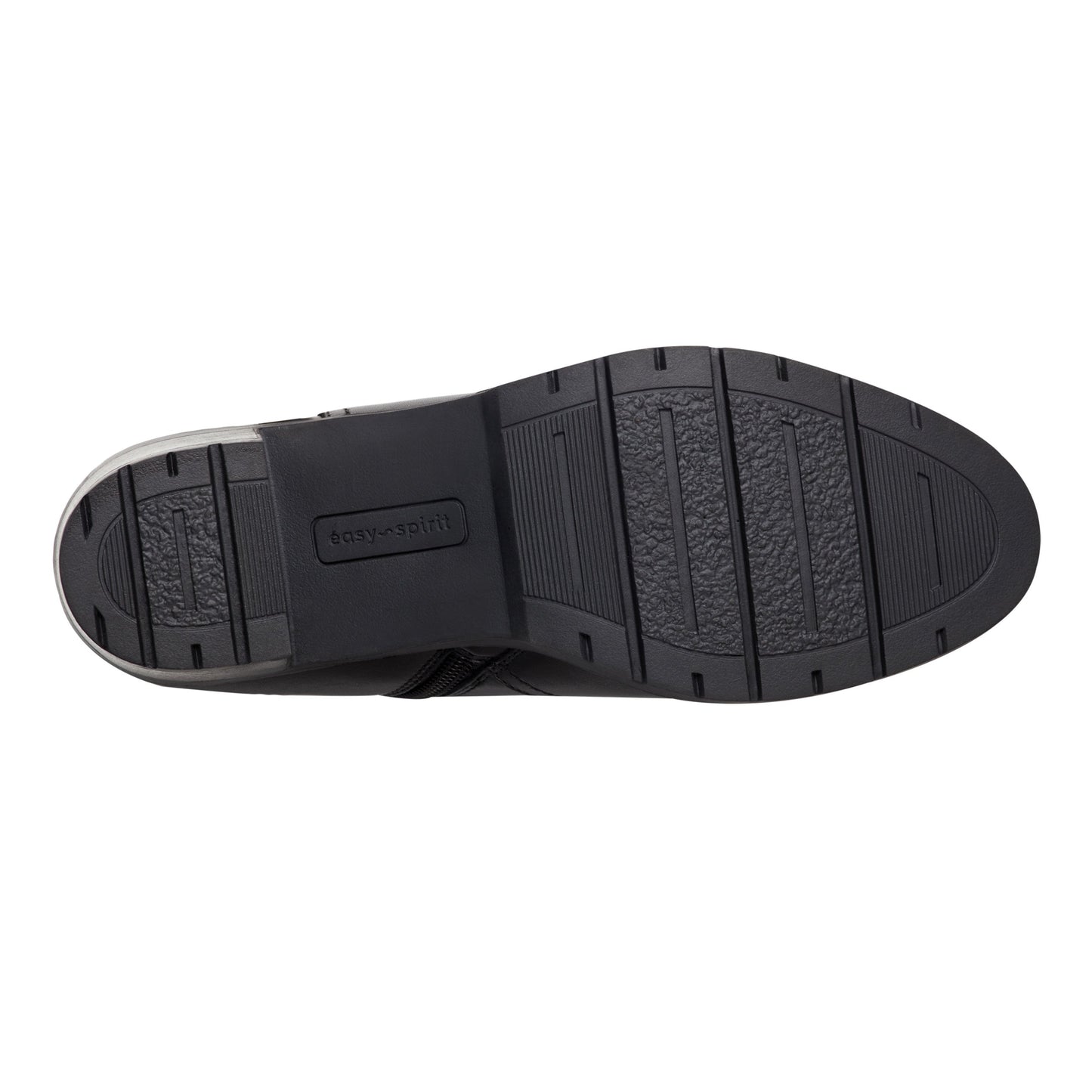 Easy Spirit Carter Ankle Booties - Black Leather