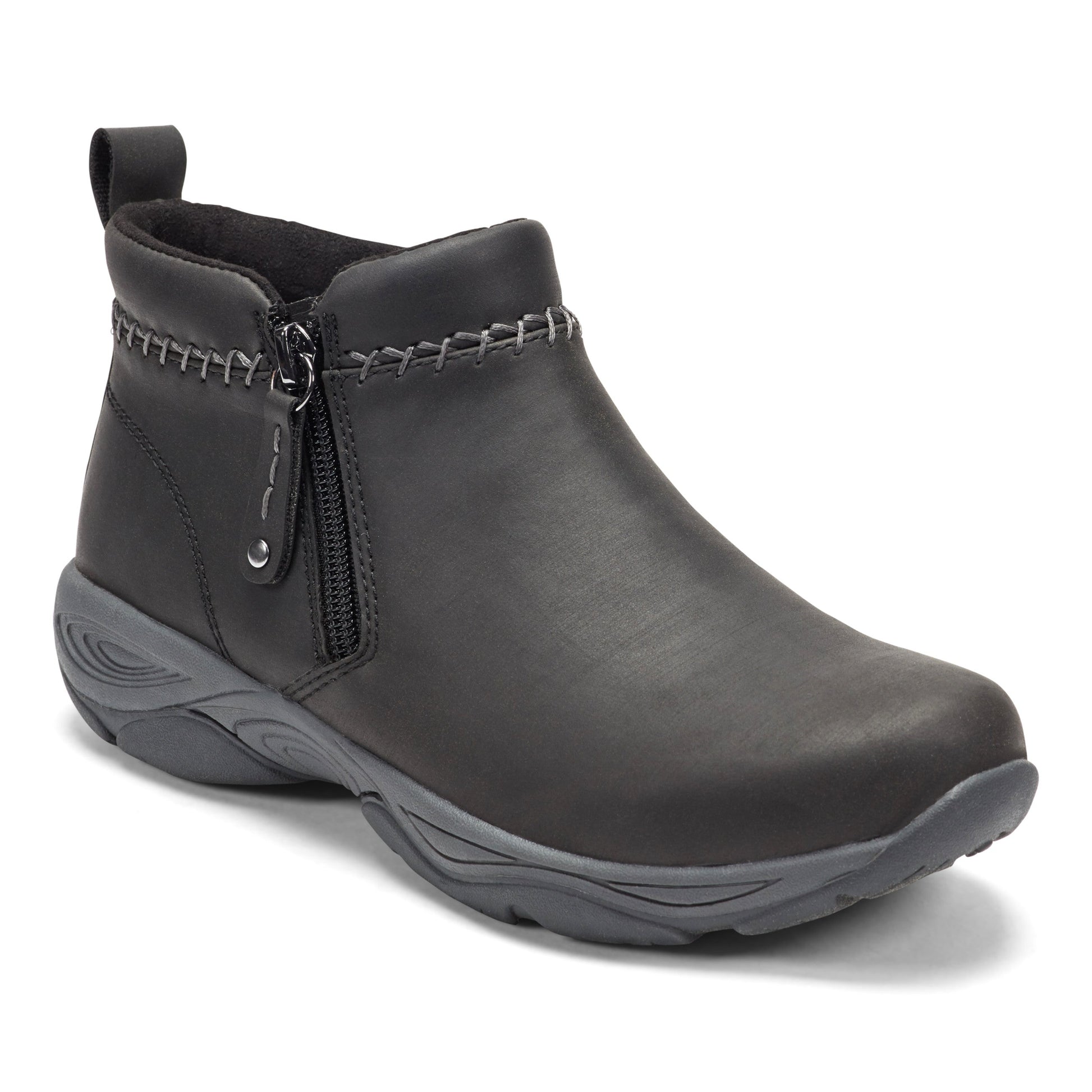 Easy Spirit Madra Ankle Booties - Black