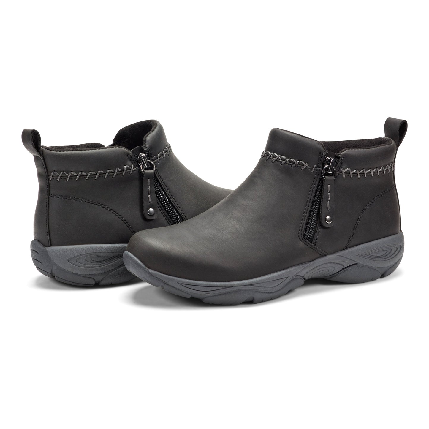 Easy Spirit Madra Ankle Booties - Black