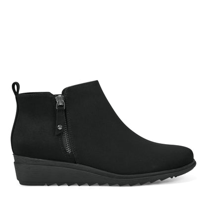 Easy Spirit Yena Casual Wedge Booties - Black Multi